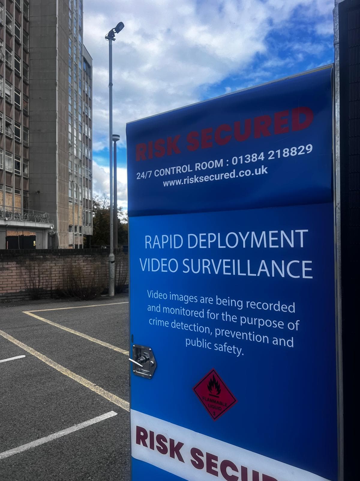 CCTV tower deployed for fly-tipping intelligence operation
